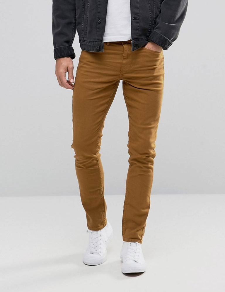 tan jeans mens